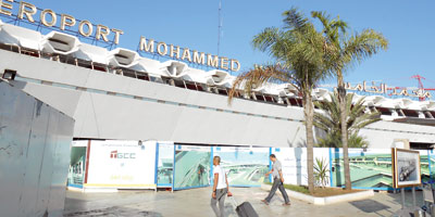  Aéroport Mohammed V  les temps d\'attente dépassent les normes internationales