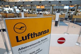 Lufthansa annule près de la moitié de ses vols à cause d\'une grève