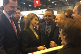 Espagne  Fitur  grande affluence au stand Maroc