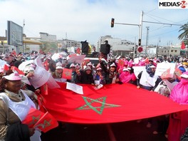 Impressionnante mobilisation à la marche du 8 mars