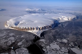 Réchauffement fonte accélérée d\'un important glacier du Groenland depuis 2012
