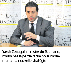 Ministère du tourisme - actions 