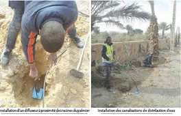 Un procédé d’irrigation révolutionnaire initié à Zagora et Figuig Le Diffuseur Enterré, ou comment réduire de moitié volume d’eau et frais