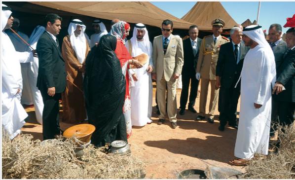 Patrimoine culturel immatériel S.A.R. le Prince Moulay Rachid préside la cérémonie officielle du Moussem de Tan Tan