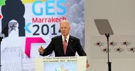 Sous très haute surveillance, Biden donne ses conseils en matière d’entreprenariat