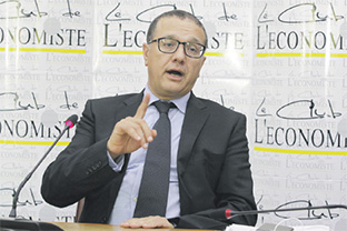 BOUSSAID AU CLUB DE L\'ECONOMISTE  CROISSANCE LE MINISTRE REVOIT SA COPIE LE TAUX SERAIT ENTRE 3,5 ET 4%