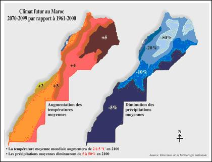 Réchauffement climatique  Maroc