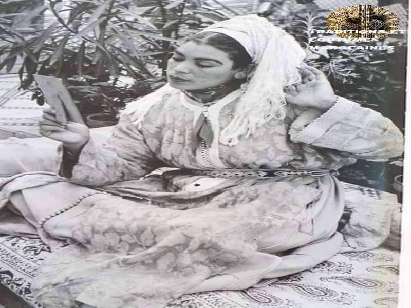 L'élégance des femmes d'antan! Meknès, vers 1930.
