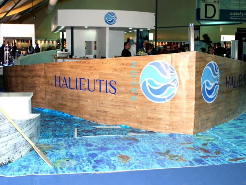 Appui au secteur de la pêche et de l'aquaculture  1er Salon Halieutis 
