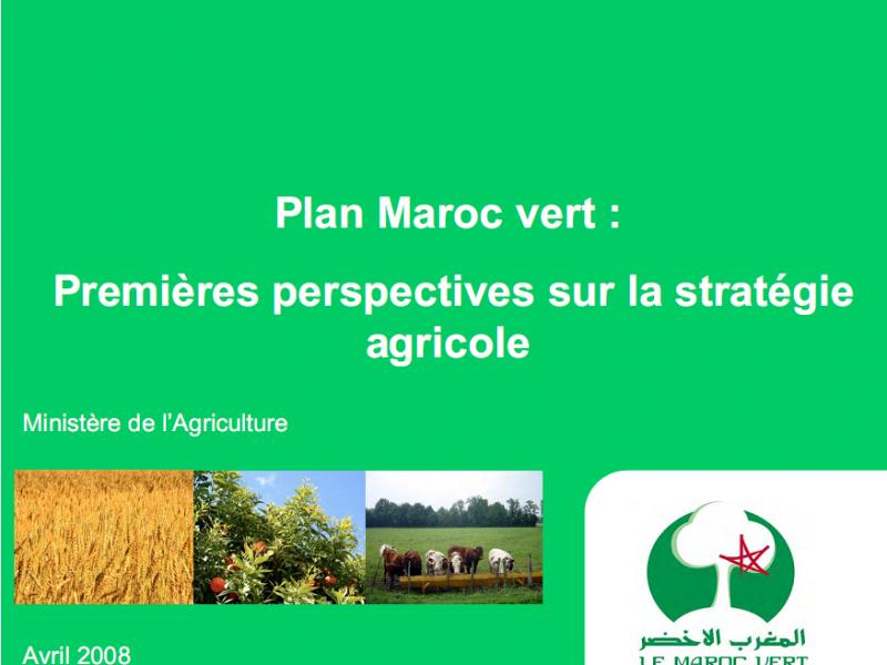 Plan Maroc Vert