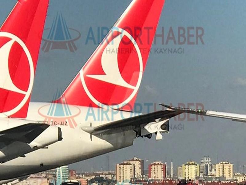 Images. Un avion de Royal Air Maroc percute un autre de Turkish Airlines à Istanbul